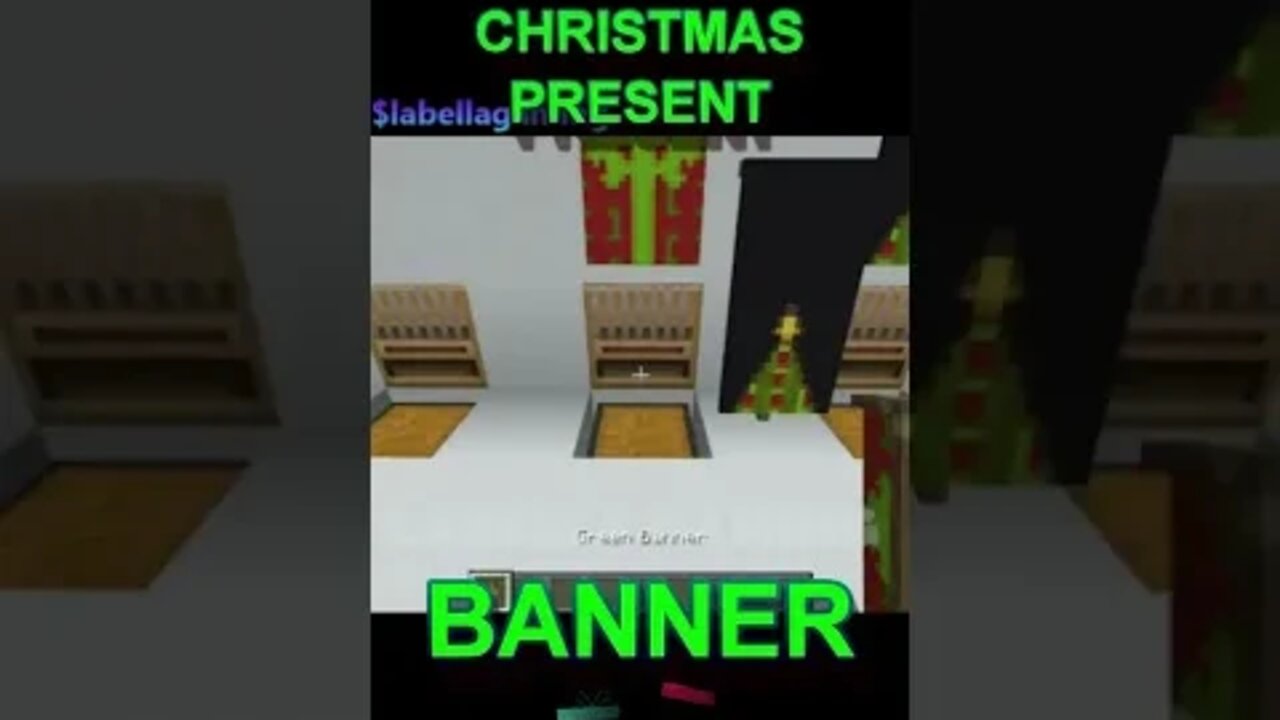 Minecraft: Christmas Present Banner #1