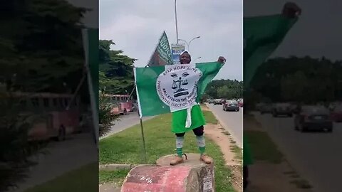 All eye on the judiciary flag boy