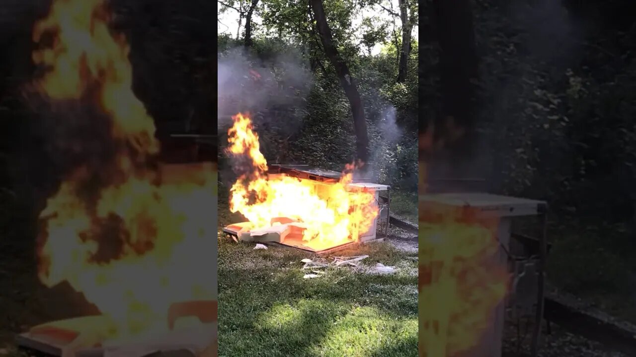 Turning A FRIDGE Into A Giant FIREBALL!!!