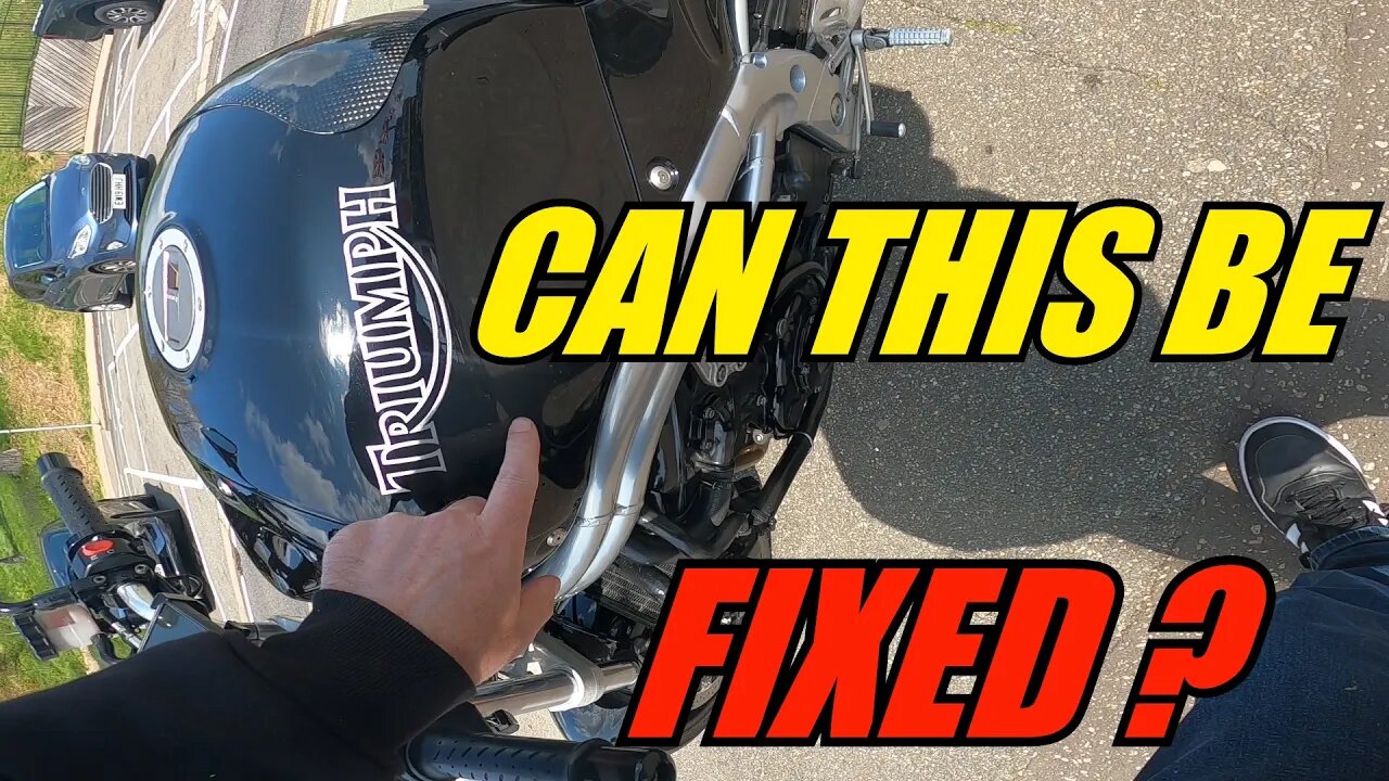 Need Help Does Anyone Know How to Fix This | Triumph T509 Speed Triple | Moto Vlog