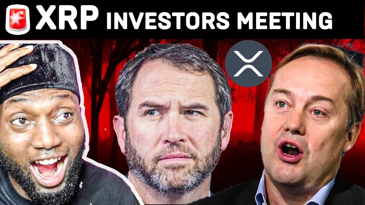 XRP EMERGENCY INVESTORS MEETING. THE SECRETS OF RIPPLE VS THE SEC