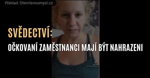 Svědectví: Firmy plánují do tří let nahradit covid očkované zaměstnance