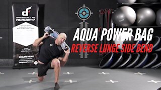 Aqua Power Bag Lunge & Side Bend