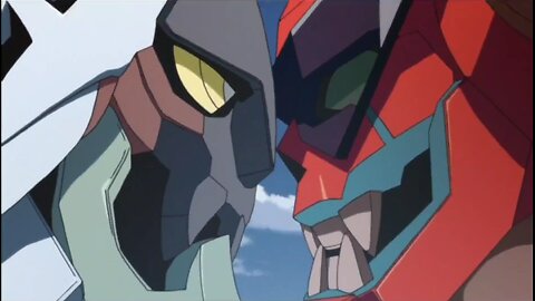 Gurren Lagann "Who Do You Think You Are, Having Two Faces!?" (Episode 3)
