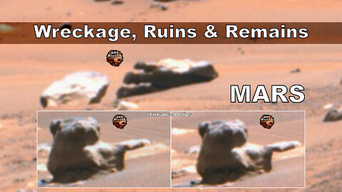 MARS Wreckage, Ruins and Remains in 4K ArtAlienTV