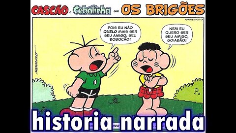 Cascão&Cebolinha em-Os brigões | Gibis do Rapha