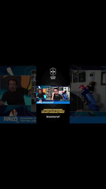 PRESIDENTE BOLSONARO LIGA PARA PAULO FIGUEIREDO DURANTE PROGRAMA PÂNICO #shorts #viral #panico