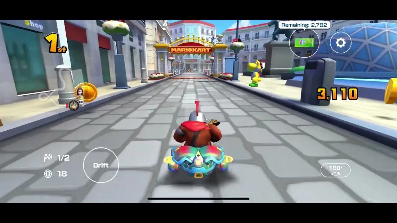 Mario Kart Tour - Madrid Drive Gameplay (Summer Tour 2023 NEW Course)