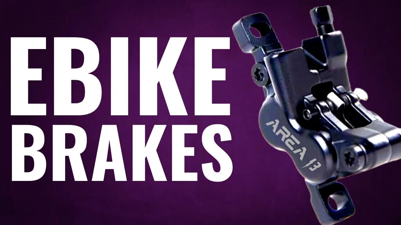 5 things to know about our NEW EBIKE hydraulic BRAKES!