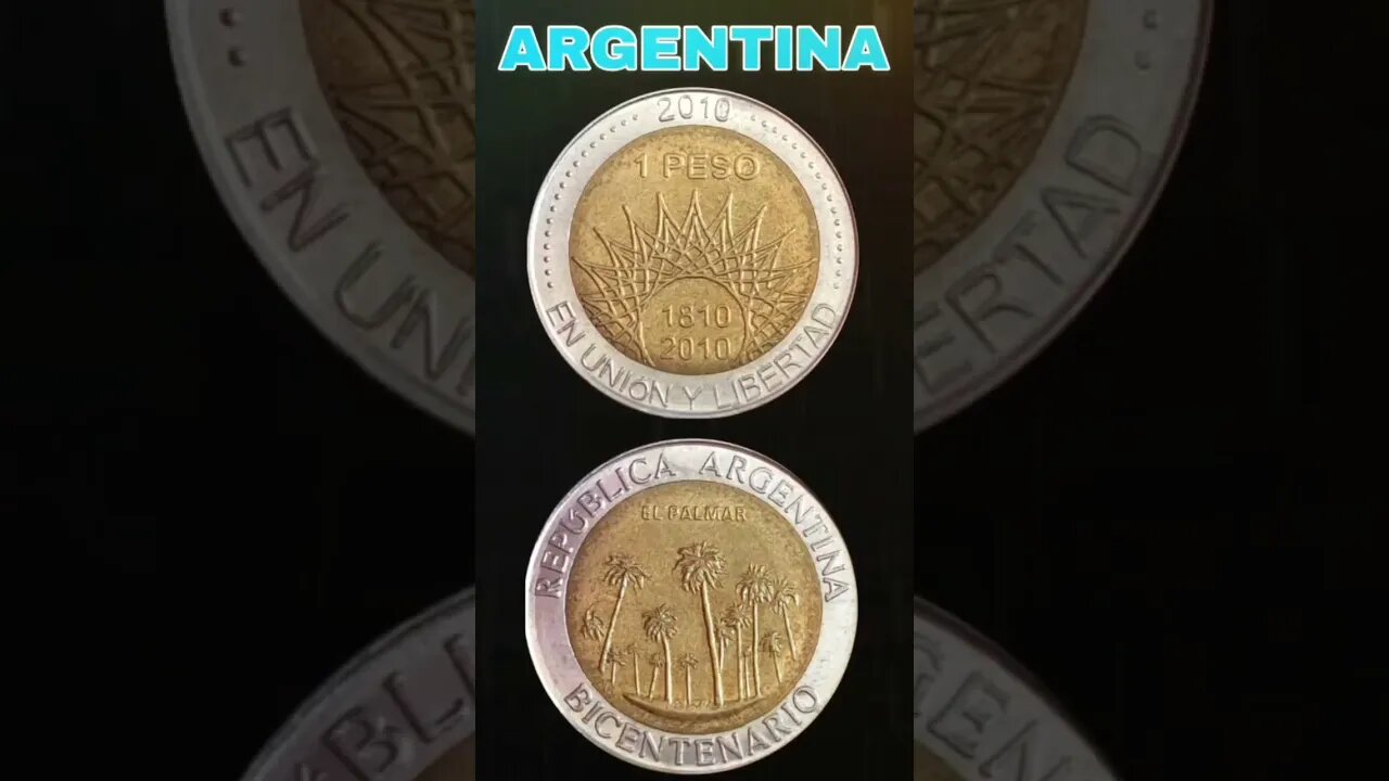 Belgium, Brazil, Argentina, Mexico, China Coin. #shorts #viral @COINNOTESZ