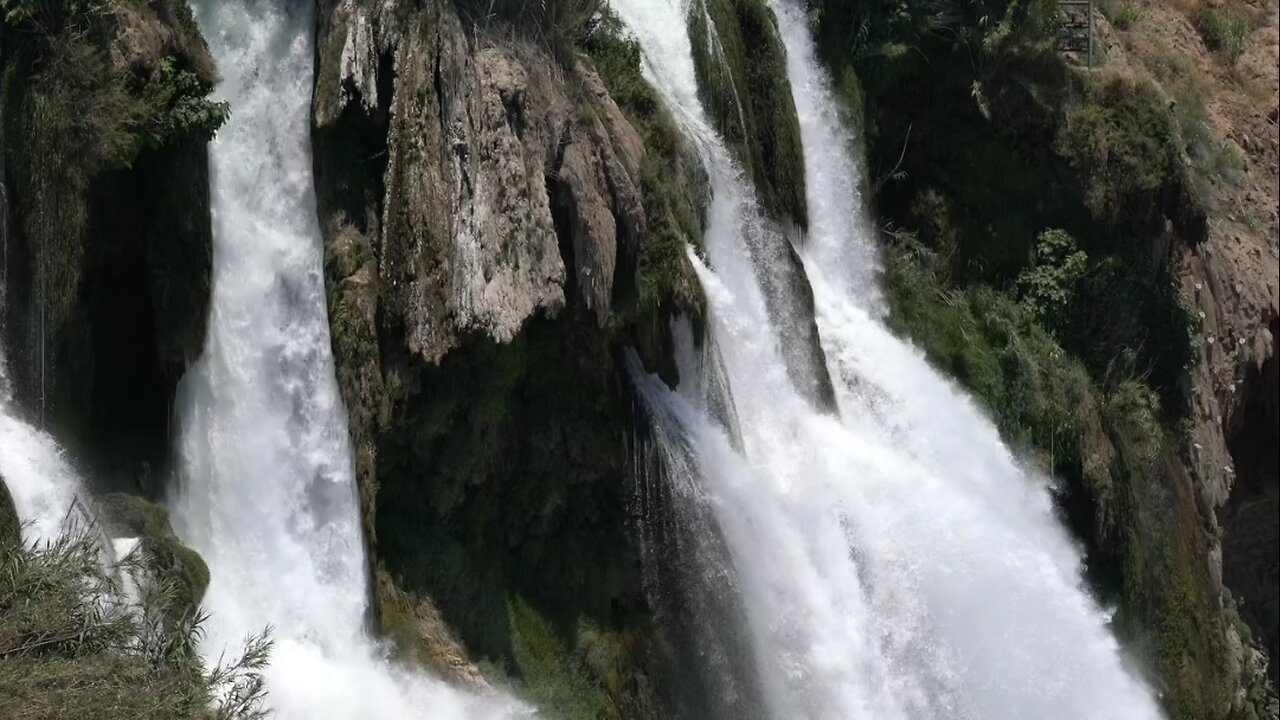 Beautiful waterfall scene