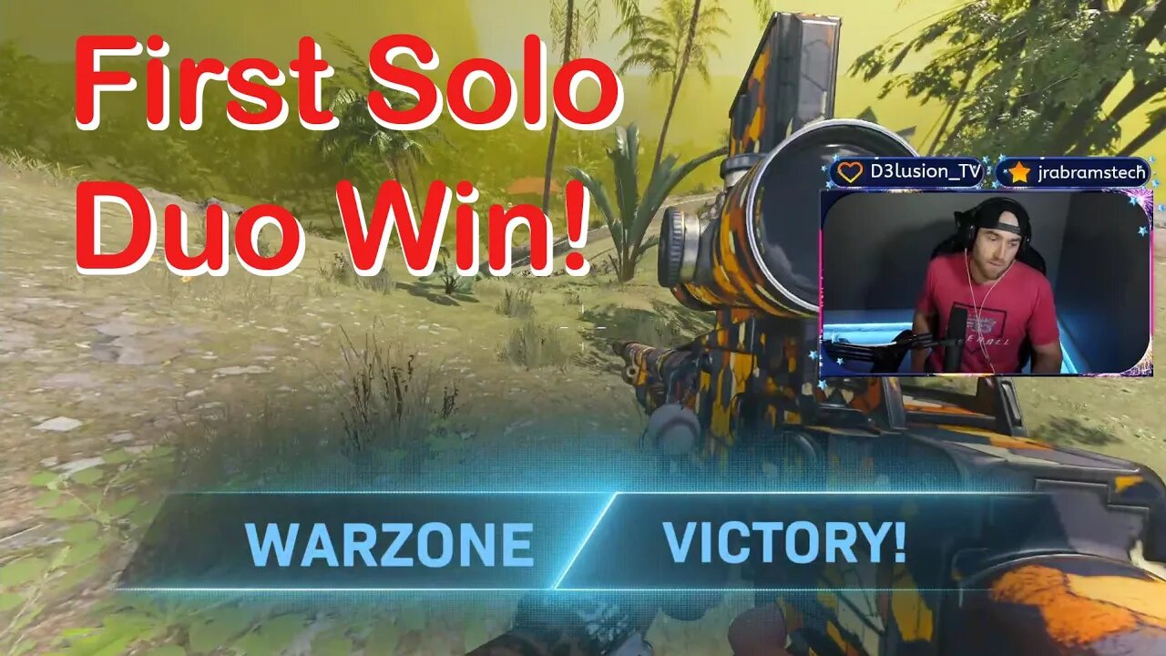 My First Solo Duo Win in Caldera! | Call of Duty: Warzone / Pacific / Vanguard #shorts