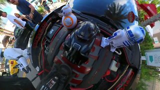 Vader's Vette - Promenade at Sunset Walk - Kissimmee, Florida #darthvader #carshow #insta360