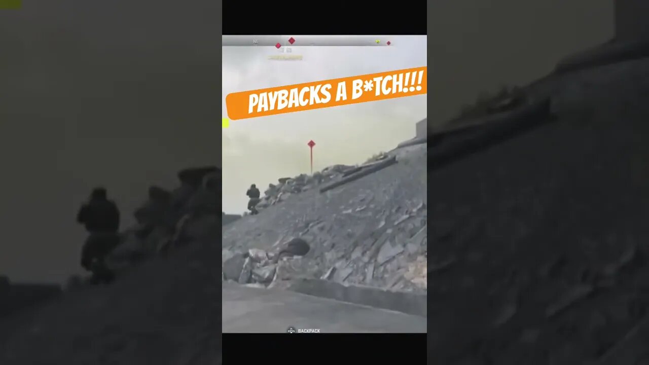 PAYBACKS A B*TCH!!! Subscribe for More #warzone2 #resurgence #callofduty #shorts