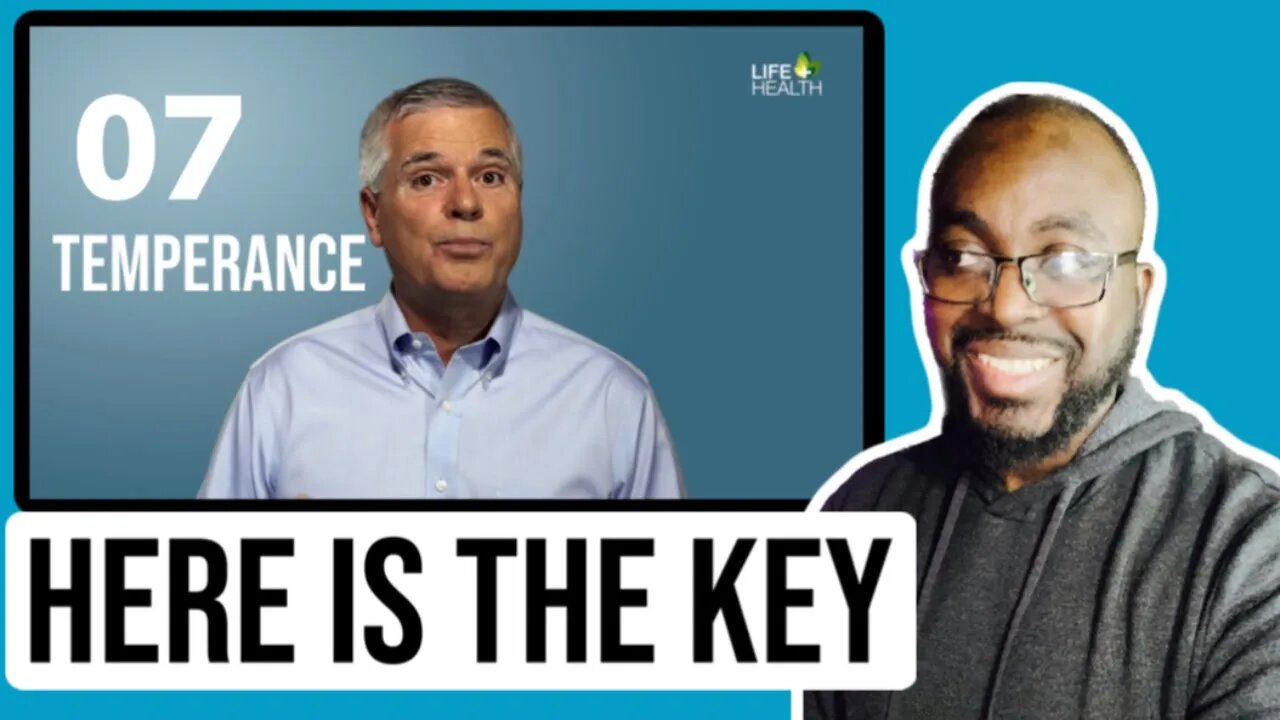 The Main Key to Good Health. | Temperance 08 | The 8 Law of Health.