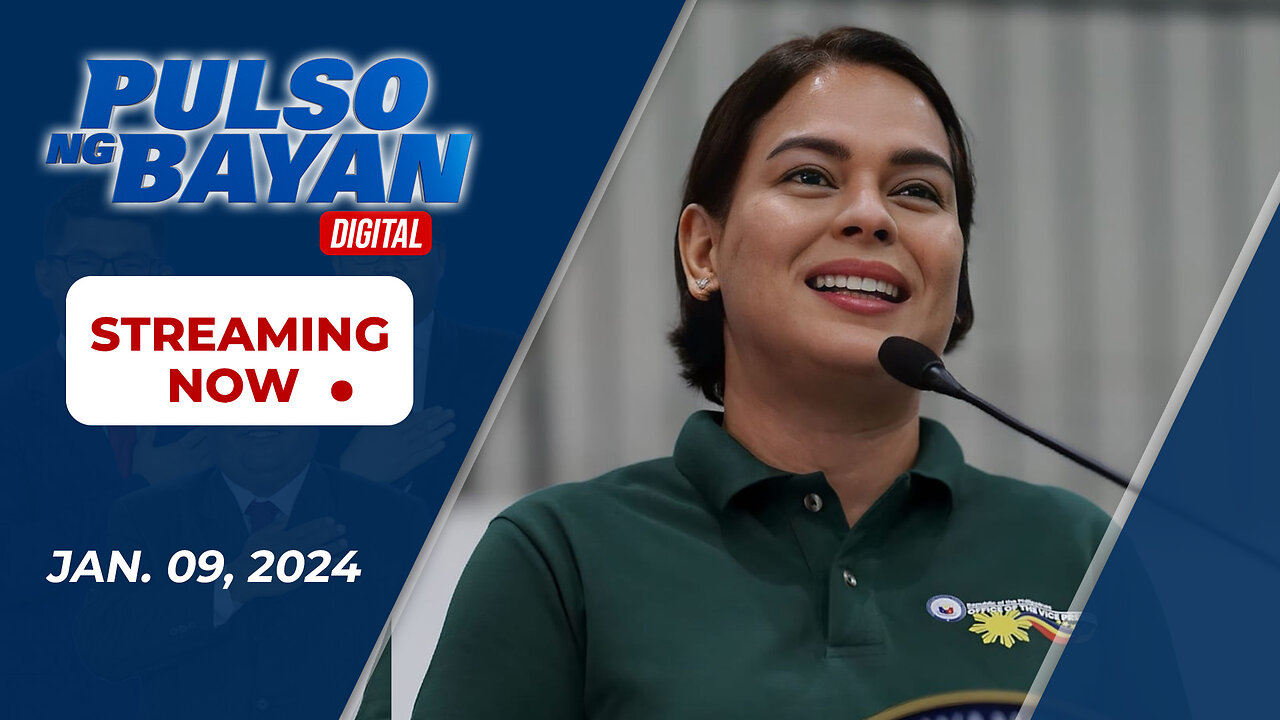 LIVE | Pulso ng Bayan kasama sina Admar Vilando at Jade Calabroso | January 9, 2024