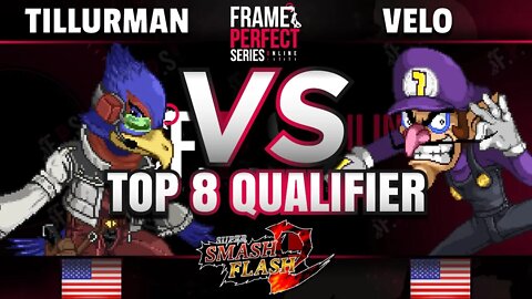 FPS6 Online - AFM | TillurMan (Falco) vs. Hi | Velo (Waluigi/PAC-MAN) - SSF2 Top 8 Qualifier