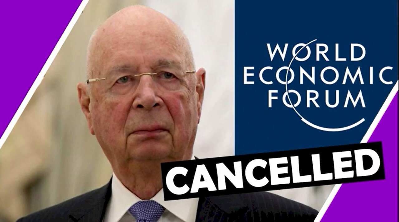 World Economic Forum is CANCELLED, I bet its not because any staff have a fake virus or variant.