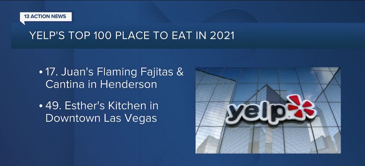 Yelp's top 100 places to eat in 2021 features 2 Vegas restaurants