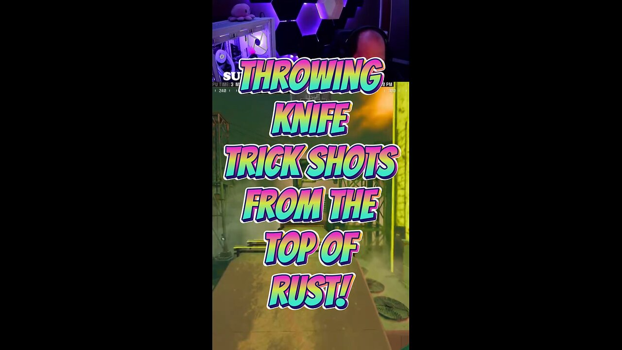 360 knife throw!