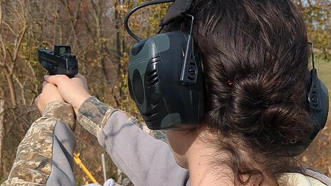 Teaching battered women how to shoot guns
