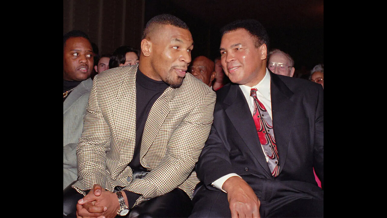 MIKE TYSON HAS A MAN TO MAN CHAT WITH MUHAMMAD ALI ABOUT WOMEN! | LANCESCURV