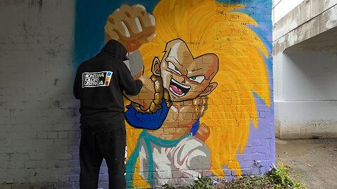 Graffiti | Super Saiyan 3 Gotenks