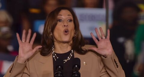 AMERICA! TRUMP or ME! Kamala addresses MASSIVE Atalanta GA rally