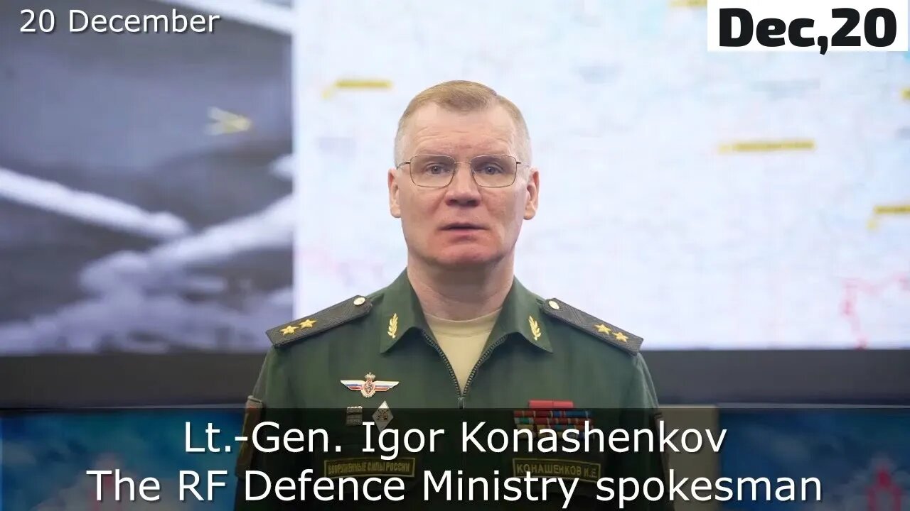 Russian Defence Ministry report on the progress of the special military operation in Ukraine!