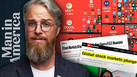 ALERT! MARKET CRASH OFFERS GLIMPSE OF CBDC ECONOMIC SLAVERY | MAN IN AMERICA 8.12.24 10pm