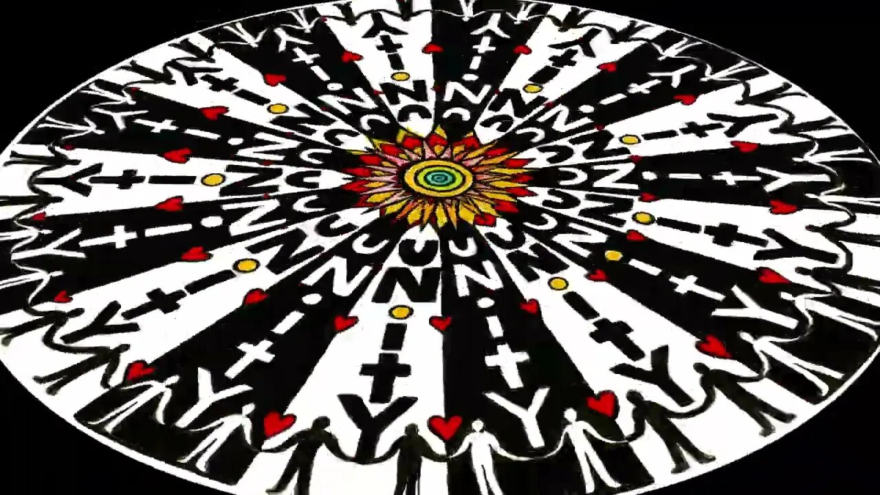 UNITY Mandala SPINimation Meditation - REMEMBER it is US vs. 'THEM'.. GOoD vs. Evil! UNITE! Now!