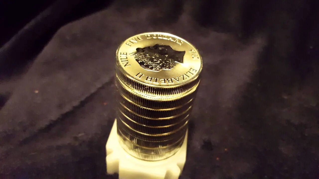 Roll Of 2 Oz Silver Turtles Unboxing in 4K