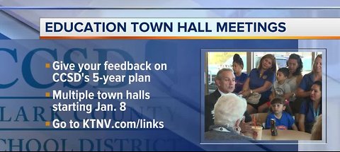 Education town hall meetings scheduled