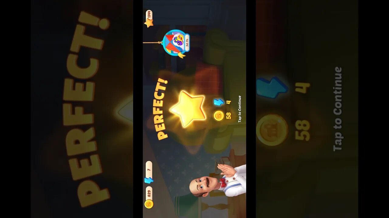 Shorts Playrix Homescapes Gameplay Walkthrough Level 12854-070