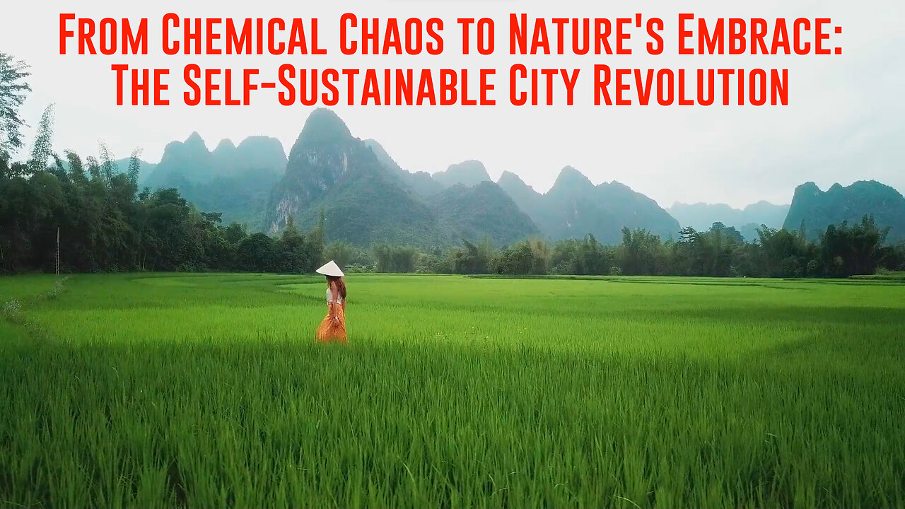 From Chemical Chaos to Nature's Embrace: The Self- Sustainable City Revolution