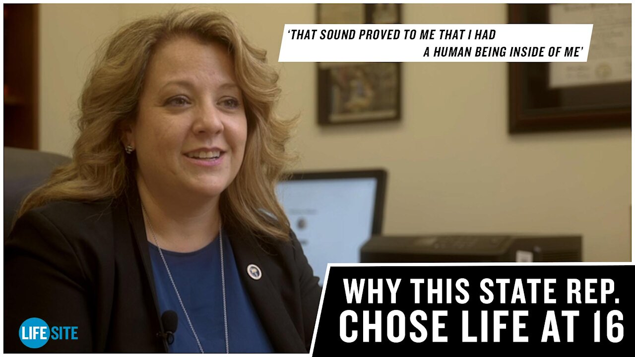 ‘That sound proved to me that I had a human being inside of me’: This State Rep. chose life at 16