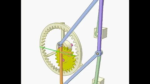 2216 Linkage mechanism and planetary gear drive