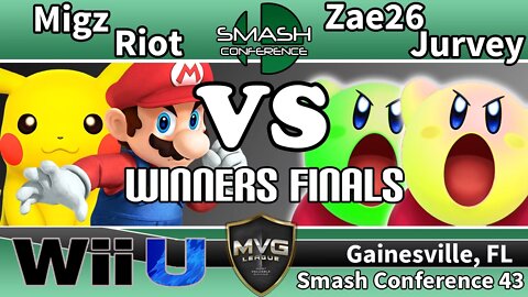 Migz & Riot vs. Zae26 & Juvey - SSB4 Teams Winners Finals - SC43