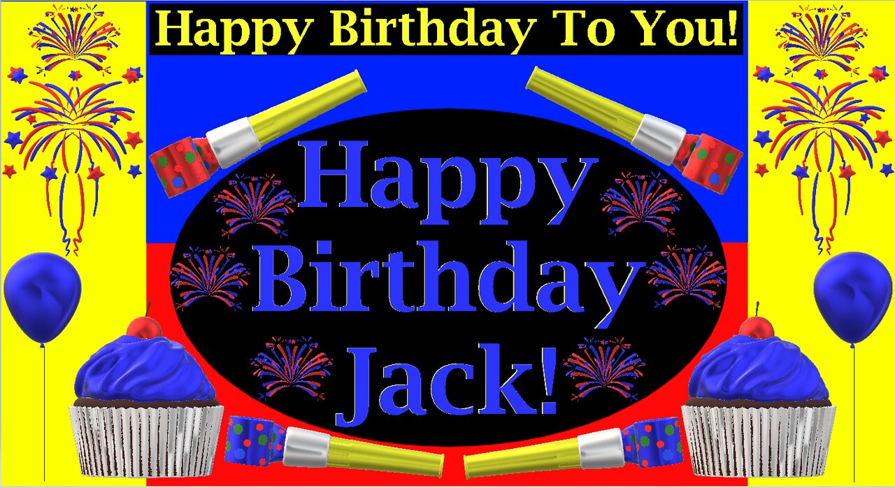 Happy Birthday 3D - Happy Birthday Jack - Happy Birthday To You - Happy Birthday Song