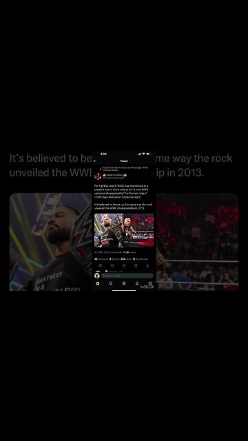 BREAKING NEWS BRAND NEW WWE UNIVERSAL TITLE COMING TONIGHT ON SMACKDOWN?! #shorts