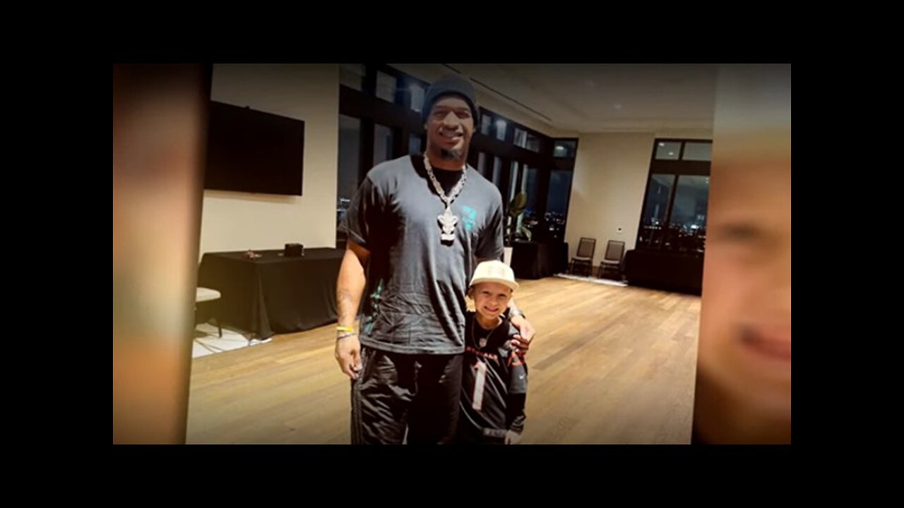 Ja'Marr Chase reunites with young Bengals fan Brixton Wood | Monday Night Countdown