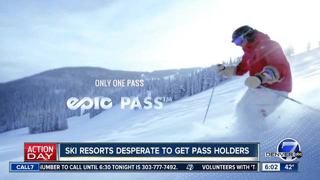 Writing off this year's slumping snowfall as a fluke, ski resorts look to next season to boost sales