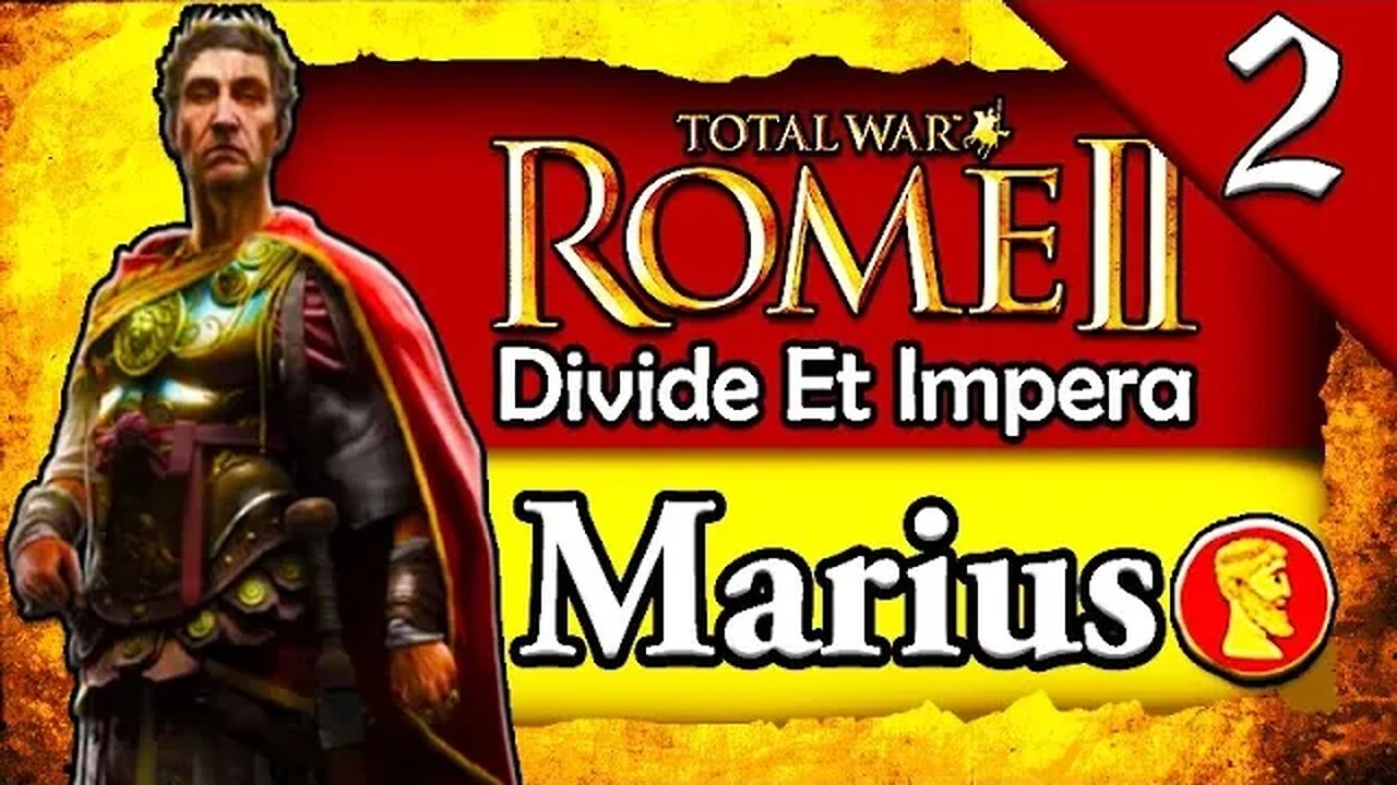 CAESAR AGAINST POMPEY! Total War Rome 2: DEI: Marius Mithridatic Wars Campaign #2