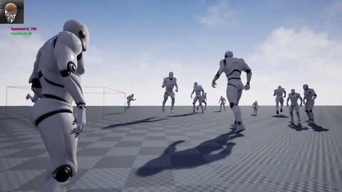 2022 Unreal 426 test of ai spawn system Free on epics dev marketplace