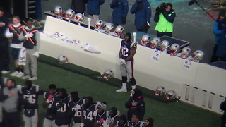 New Patriot James Harrison Didn't Know To Join Team On Sideline