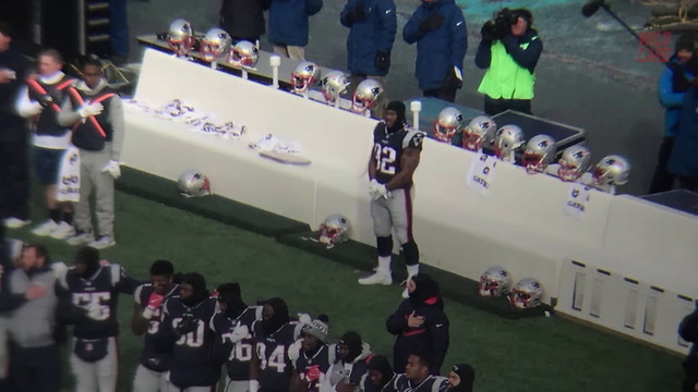 New Patriot James Harrison Didn't Know To Join Team On Sideline
