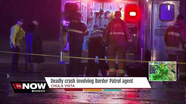 Deadly crash involving Border Patrol agent