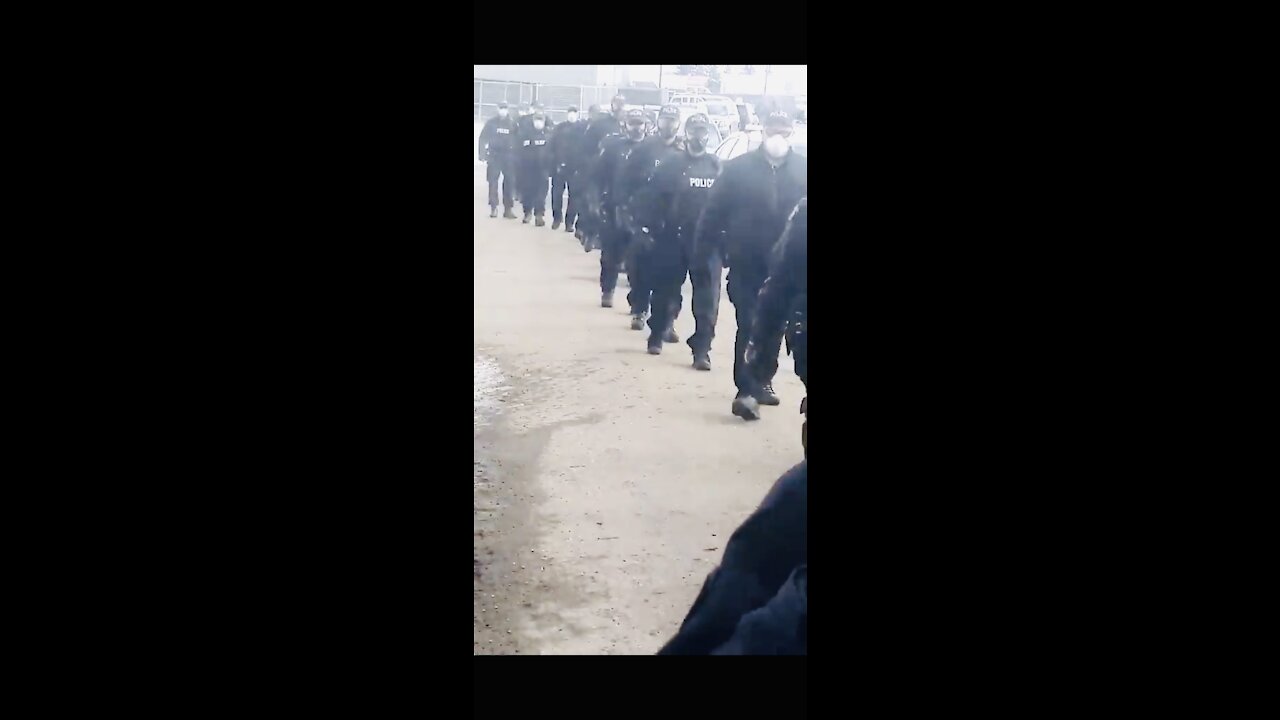 200+ Cops WITH TEARGAS for one Church!!!