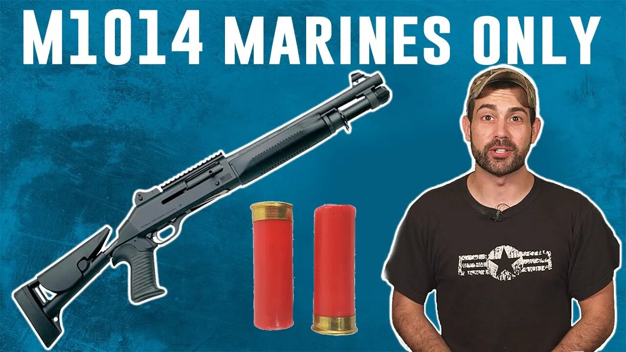 Benelli M1014 shotgun is for the Marine Corps only