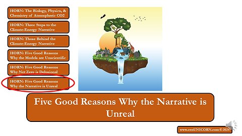 Five Good Reasons Why the Narrative is Unreal v1